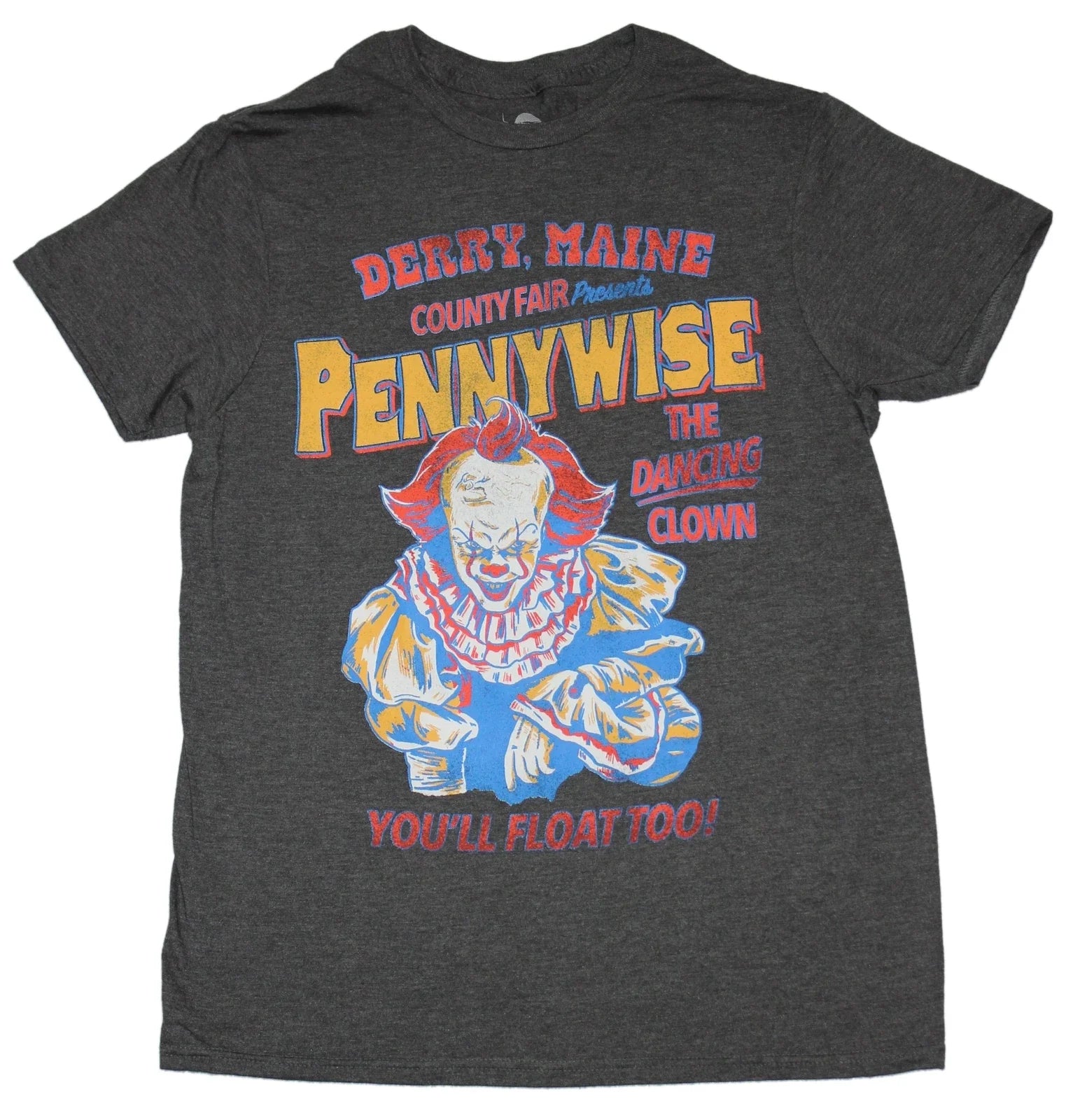It Stephen King's New Pennywise at the Derry County - Adult & Kids T-Shirts, Sweatshirts & Hoodies apparel design preview 1