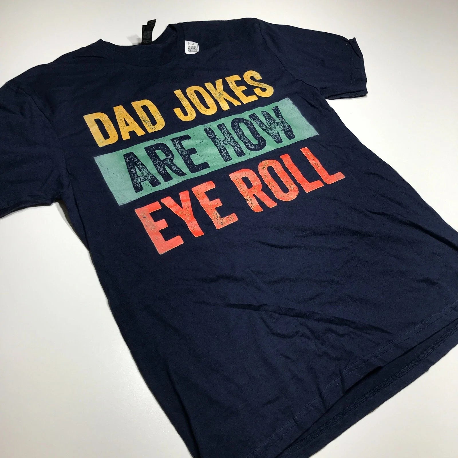 Gildan Soft Style "Dad Jokes Are How Eye Roll" Funny - Adult & Kids T-Shirts, Sweatshirts & Hoodies apparel design preview 1