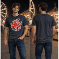 Keith Haring Red Dancing Dog Black Men's Medium 38-40 - Adult & Kids T-Shirts, Sweatshirts & Hoodies apparel design preview 1