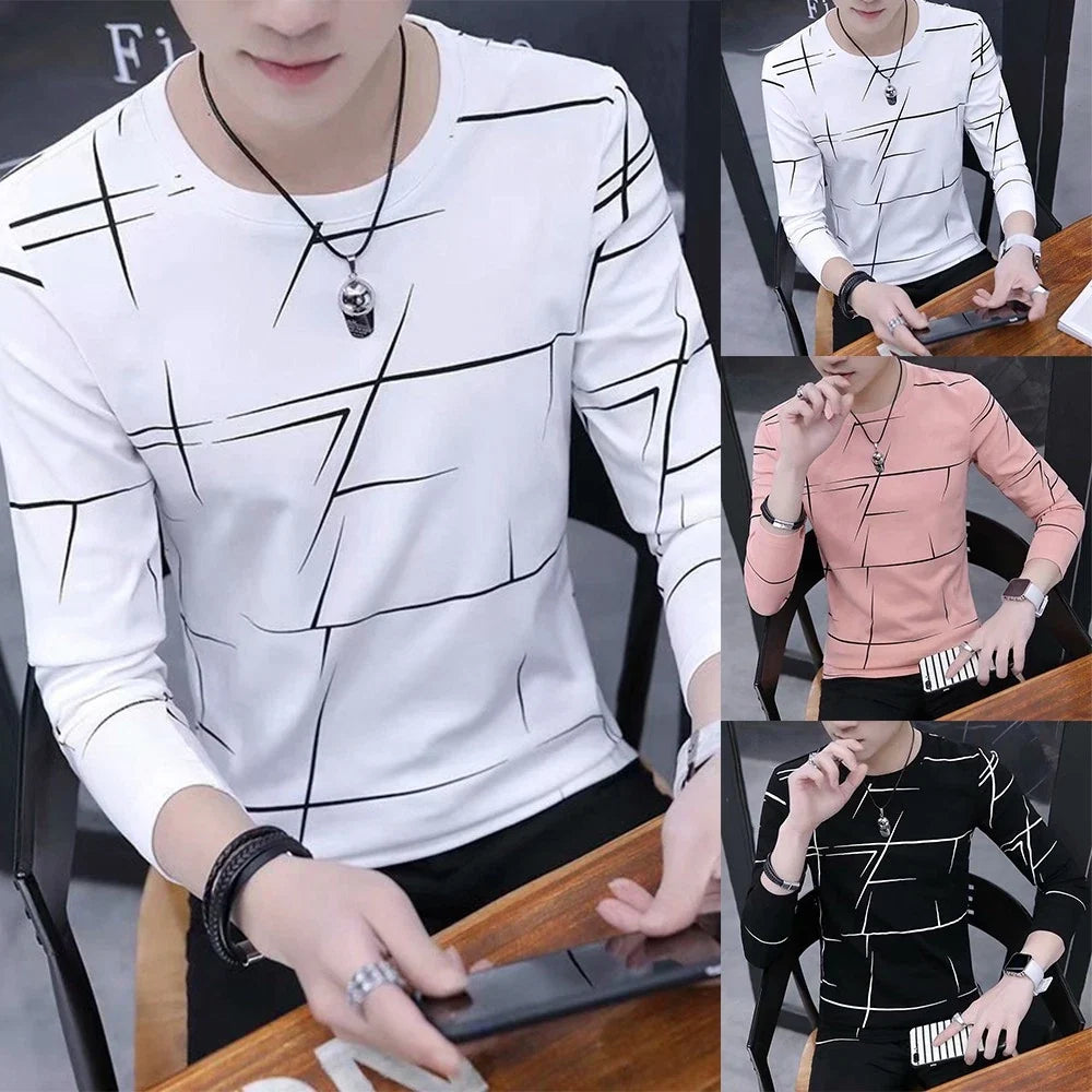 Fashion Men Blouse Casual Crew Neck Muscle Top - Adult & Kids T-Shirts, Sweatshirts & Hoodies apparel design preview 1