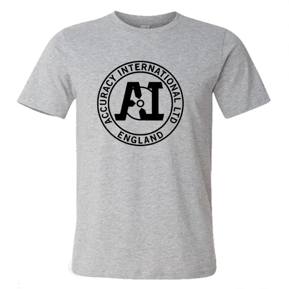 Accuracy International Guns Firearms Men's Grey Size - Adult & Kids T-Shirts, Sweatshirts & Hoodies apparel design preview 1
