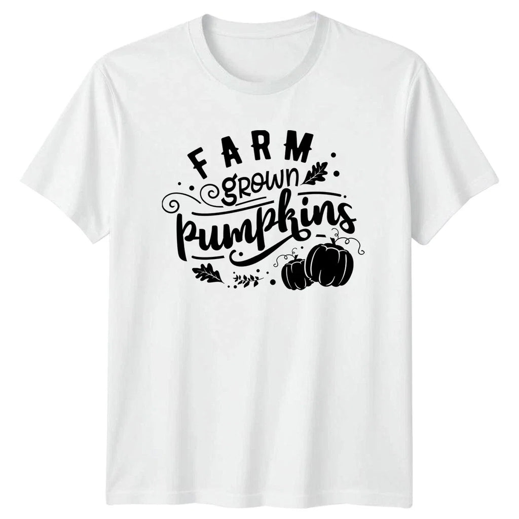 Farm Grown Pumpkins Pumpkin Farming Life - Adult & Kids T-Shirts, Sweatshirts & Hoodies apparel design preview 1