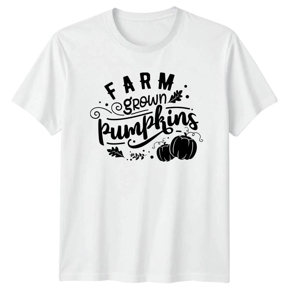 Farm Grown Pumpkins Pumpkin Farming Life - Adult & Kids T-Shirts, Sweatshirts & Hoodies apparel design preview 1