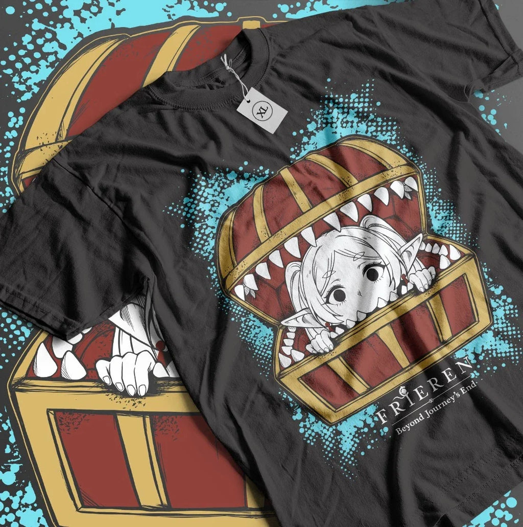 Frieren Beyond Journey's End Fern Stark Girl Anime - Adult & Kids T-Shirts, Sweatshirts & Hoodies apparel design preview 1
