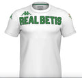 Kappa Real Betis Mens Chest Logo Fan White Green RRP - Adult & Kids T-Shirts, Sweatshirts & Hoodies apparel design preview 1