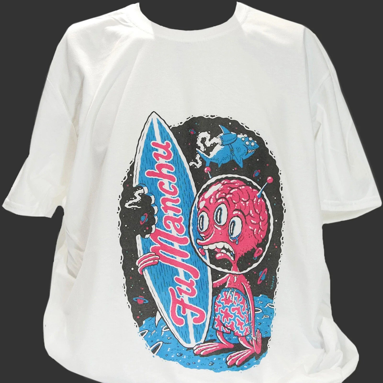 FU MANCHU METAL PUNK ROCK unisex S-3XL - Adult & Kids T-Shirts, Sweatshirts & Hoodies apparel design preview 1