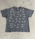 Fashion Victim 1990 Vintage Boning Skeletons XXL - Adult & Kids T-Shirts, Sweatshirts & Hoodies apparel design preview 1