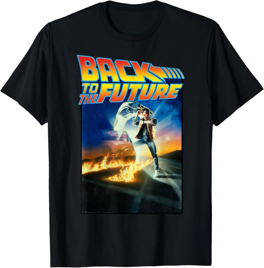 Back to The Future Movie Poster Classic - Adult & Kids T-Shirts, Sweatshirts & Hoodies apparel design preview 1