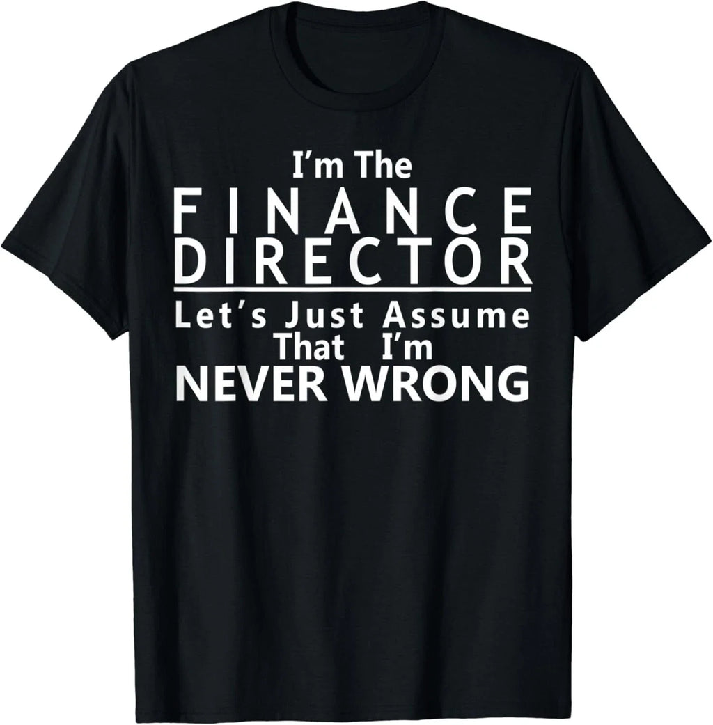 Finance Director Financial Office Head Manager Funny - Adult & Kids T-Shirts, Sweatshirts & Hoodies apparel design preview 1