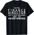 Finance Director Financial Office Head Manager Funny - Adult & Kids T-Shirts, Sweatshirts & Hoodies apparel design preview 1