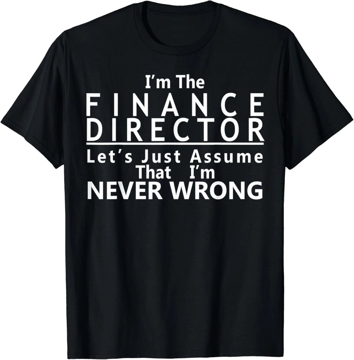 Finance Director Financial Office Head Manager Funny - Adult & Kids T-Shirts, Sweatshirts & Hoodies apparel design preview 1