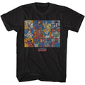 Masters Of The Universe 12 Character Blocks Skeletor - Adult & Kids T-Shirts, Sweatshirts & Hoodies apparel design preview 1