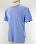 BARBOUR Mens Sky Blue Garment Dyed Cotton Crew Neck - Adult & Kids T-Shirts, Sweatshirts & Hoodies apparel design preview 1