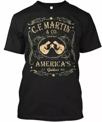Guitar Guitarist Cf Martin Co Americas Cotton Crew - Adult & Kids T-Shirts, Sweatshirts & Hoodies apparel design preview 1