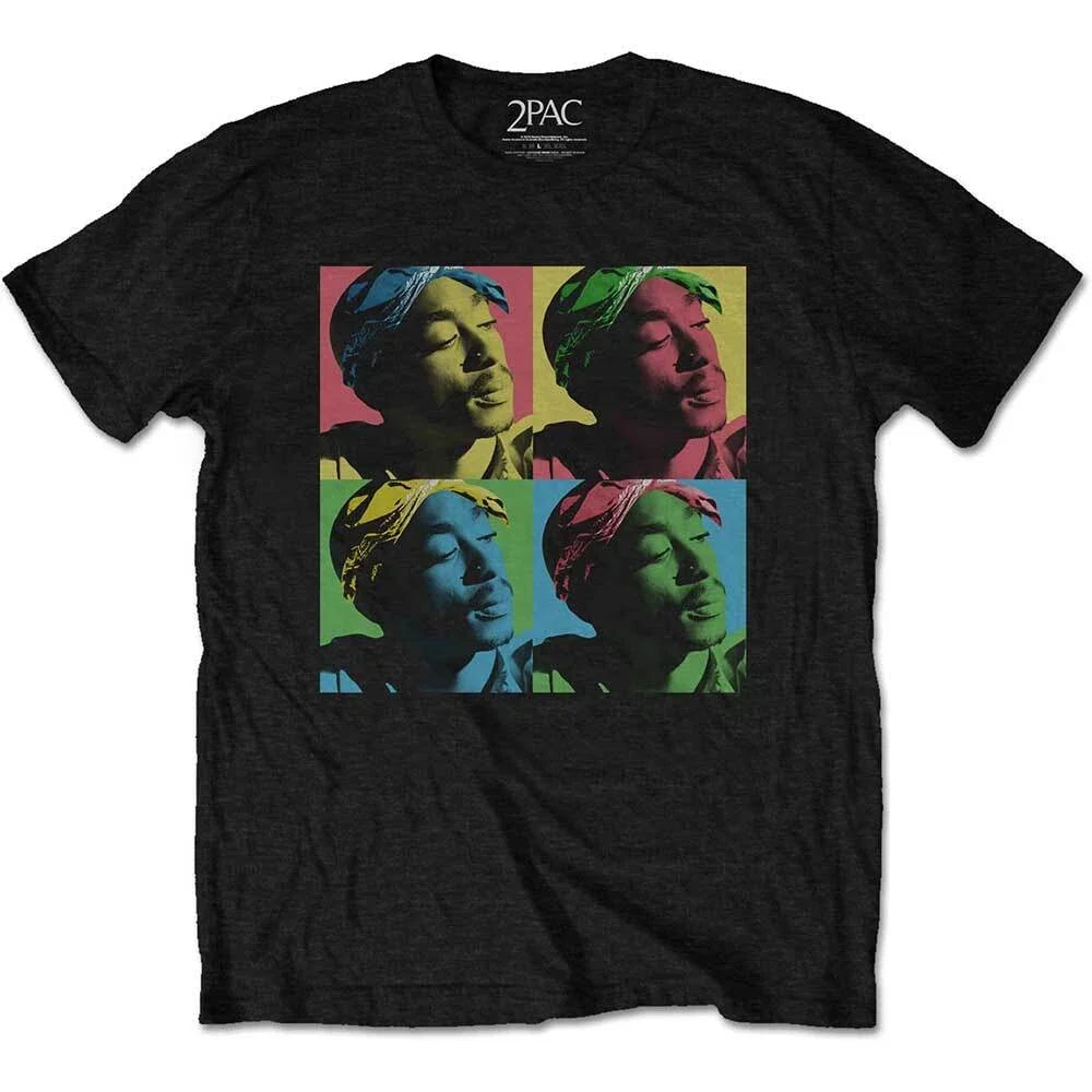 Tupac Pop Art - Adult & Kids T-Shirts, Sweatshirts & Hoodies apparel design preview 1