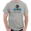 Life is Crap Cruise Vacation Funny Sarcasm Womens or - Adult & Kids T-Shirts, Sweatshirts & Hoodies apparel design preview 1