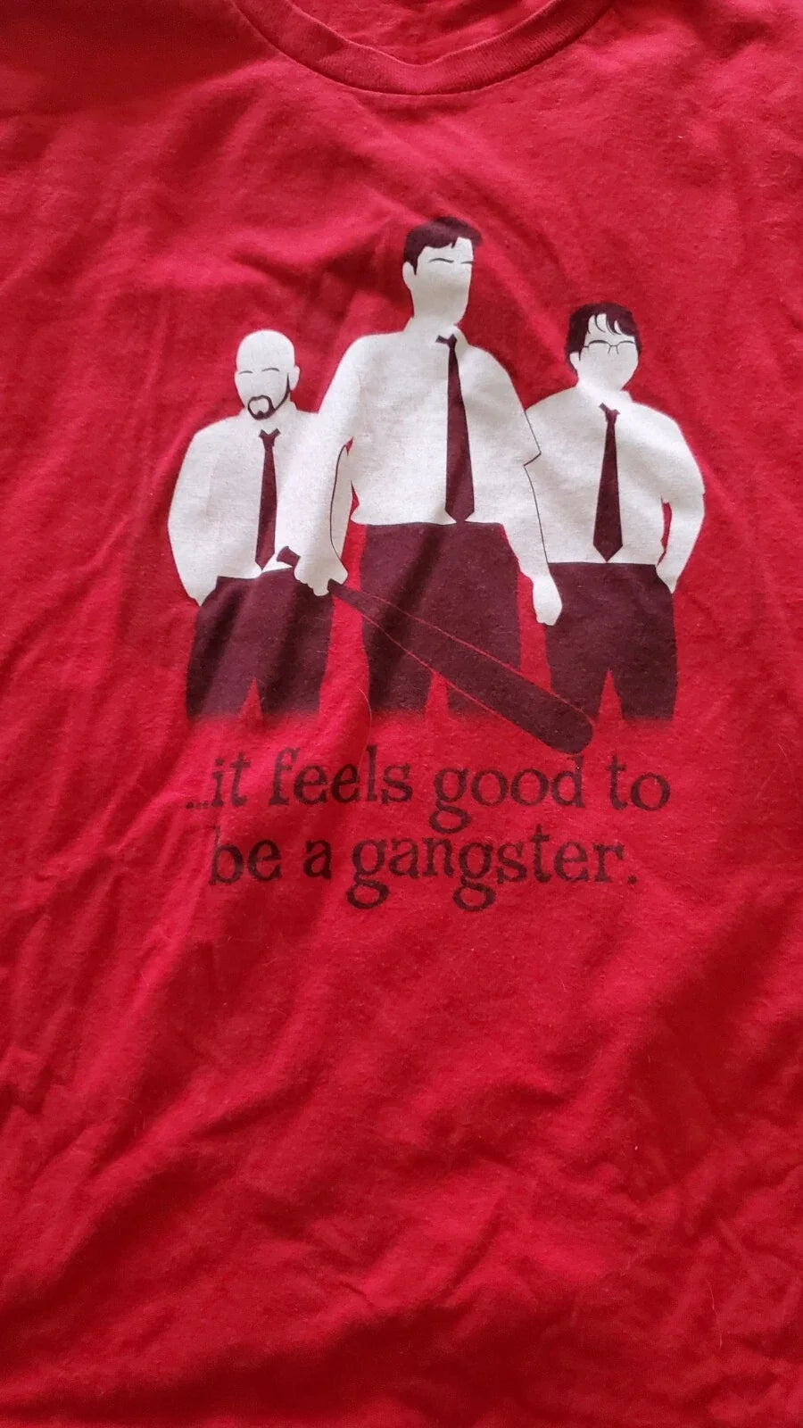 Movie office space Men's LARGE. Fury Brand. - Adult & Kids T-Shirts, Sweatshirts & Hoodies apparel design preview 1