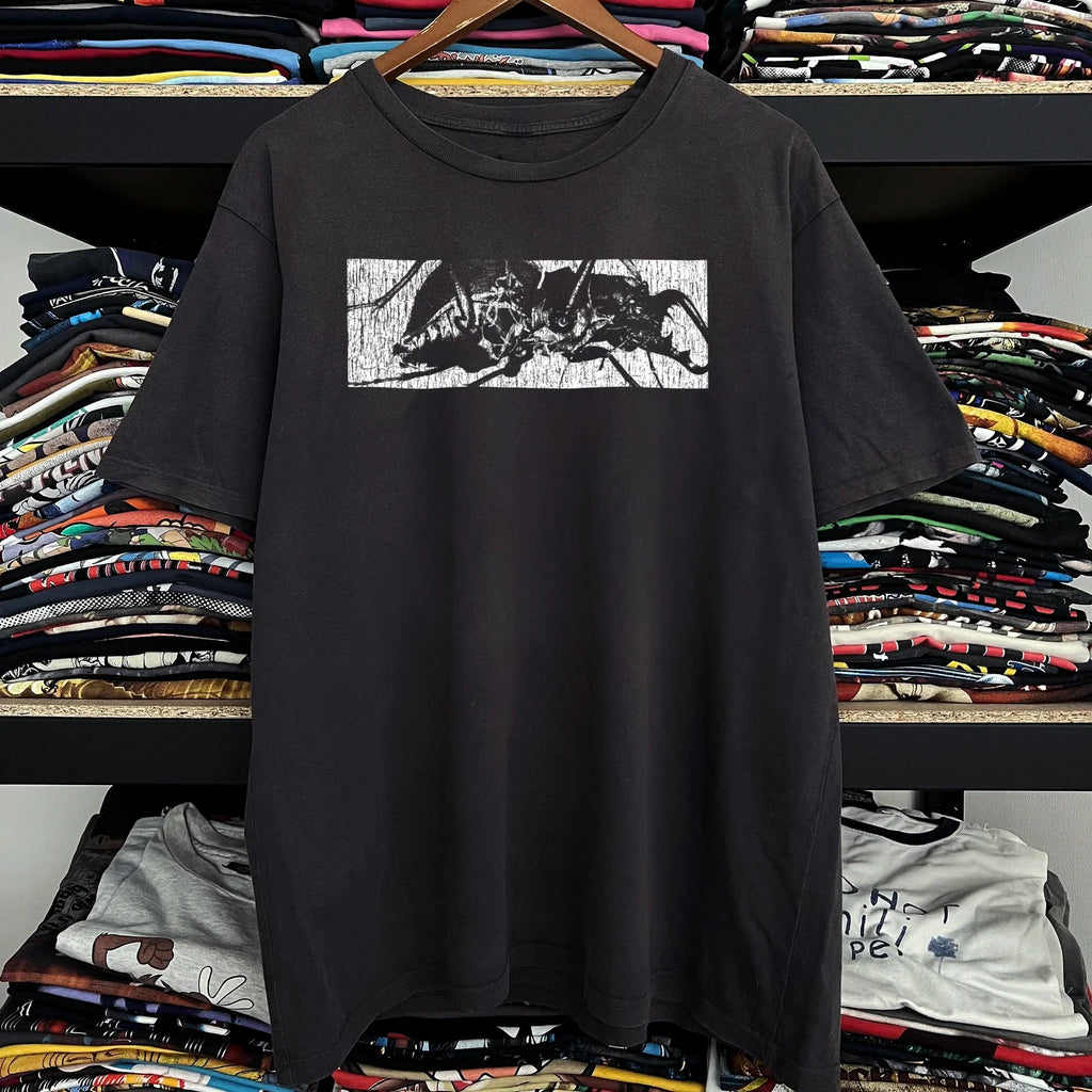 90s Massive Attack Washed Black L - Adult & Kids T-Shirts, Sweatshirts & Hoodies apparel design preview 1