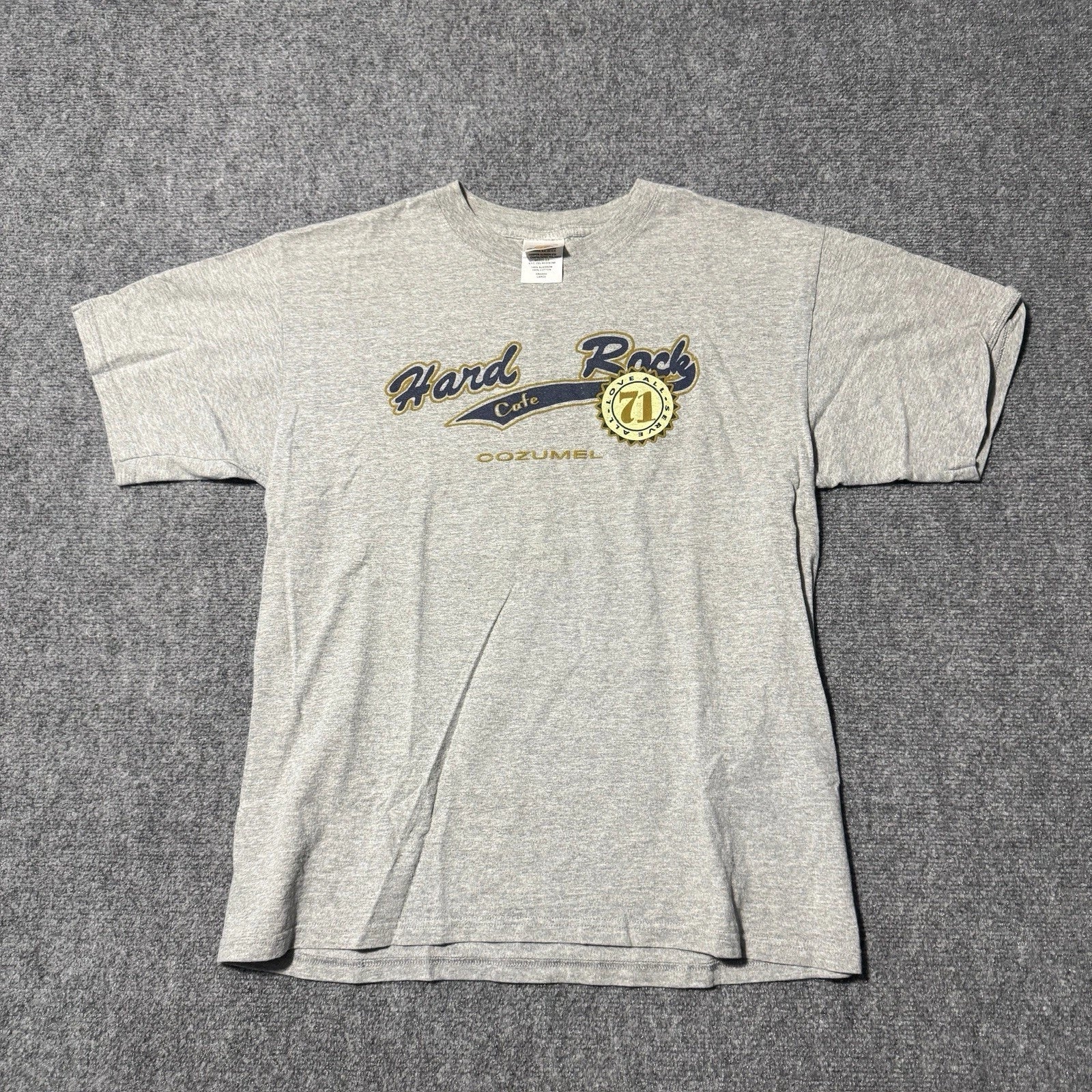 Hard Rock Cafe Men's Large Cozumel 100% Cotton #71 - Adult & Kids T-Shirts, Sweatshirts & Hoodies apparel design preview 1