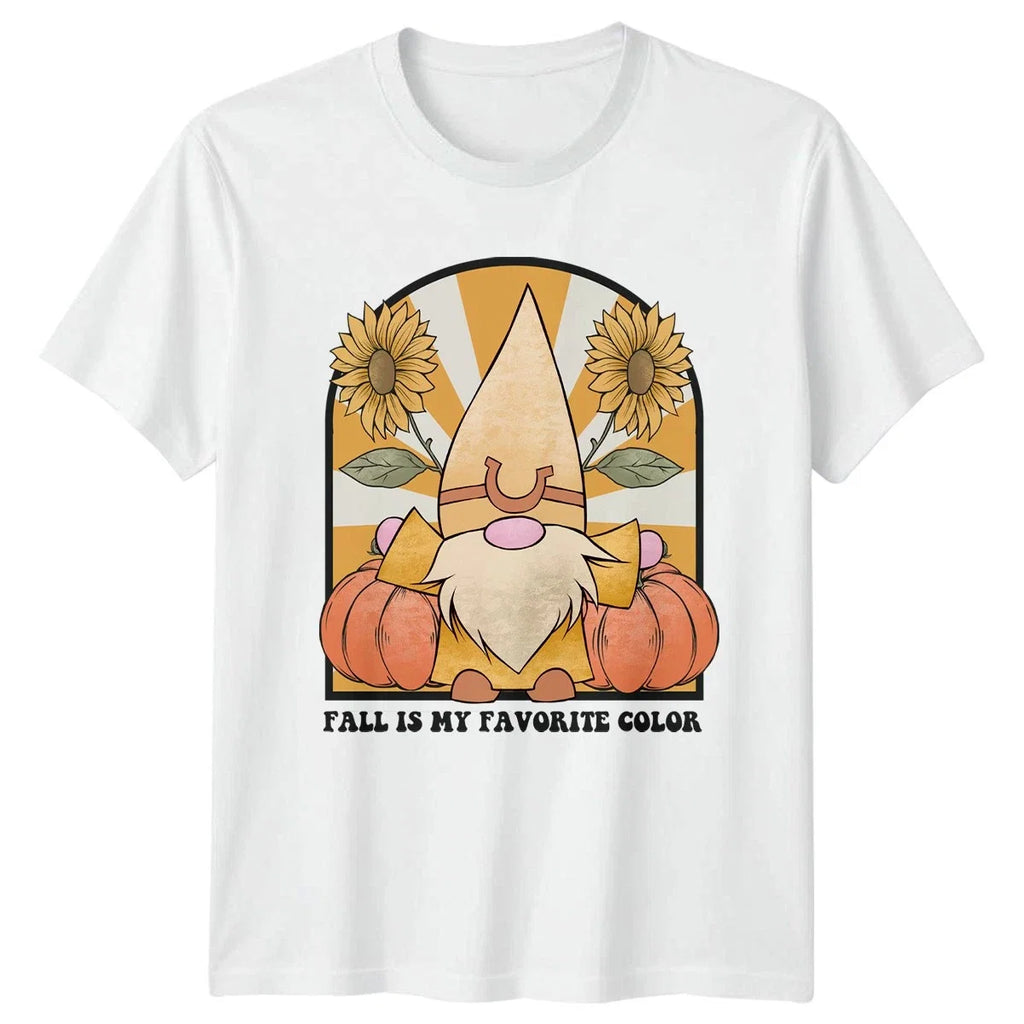 Fall Is My Favorite Color Autumn Gnome Season Gift - Adult & Kids T-Shirts, Sweatshirts & Hoodies apparel design preview 1