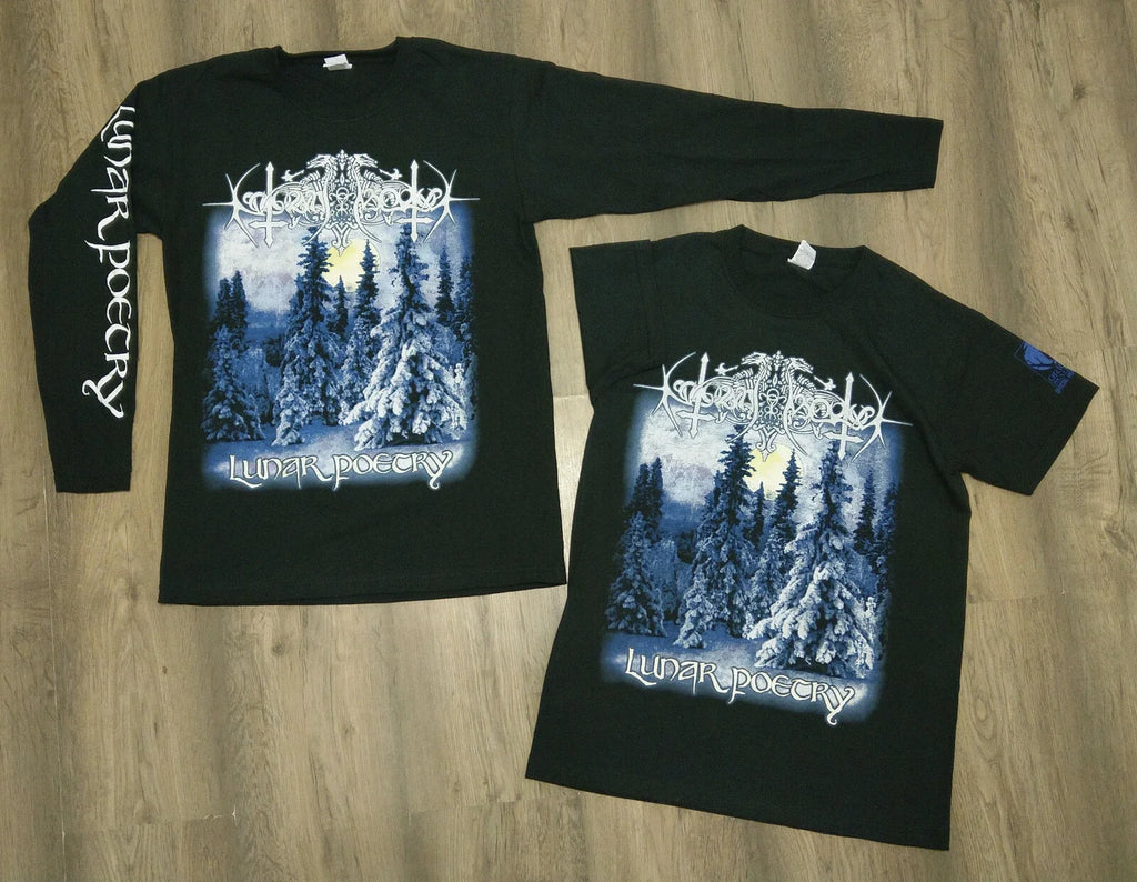 NOKTURNAL MORTUM Lunar Poetry Gildan - Adult & Kids T-Shirts, Sweatshirts & Hoodies apparel design preview 1