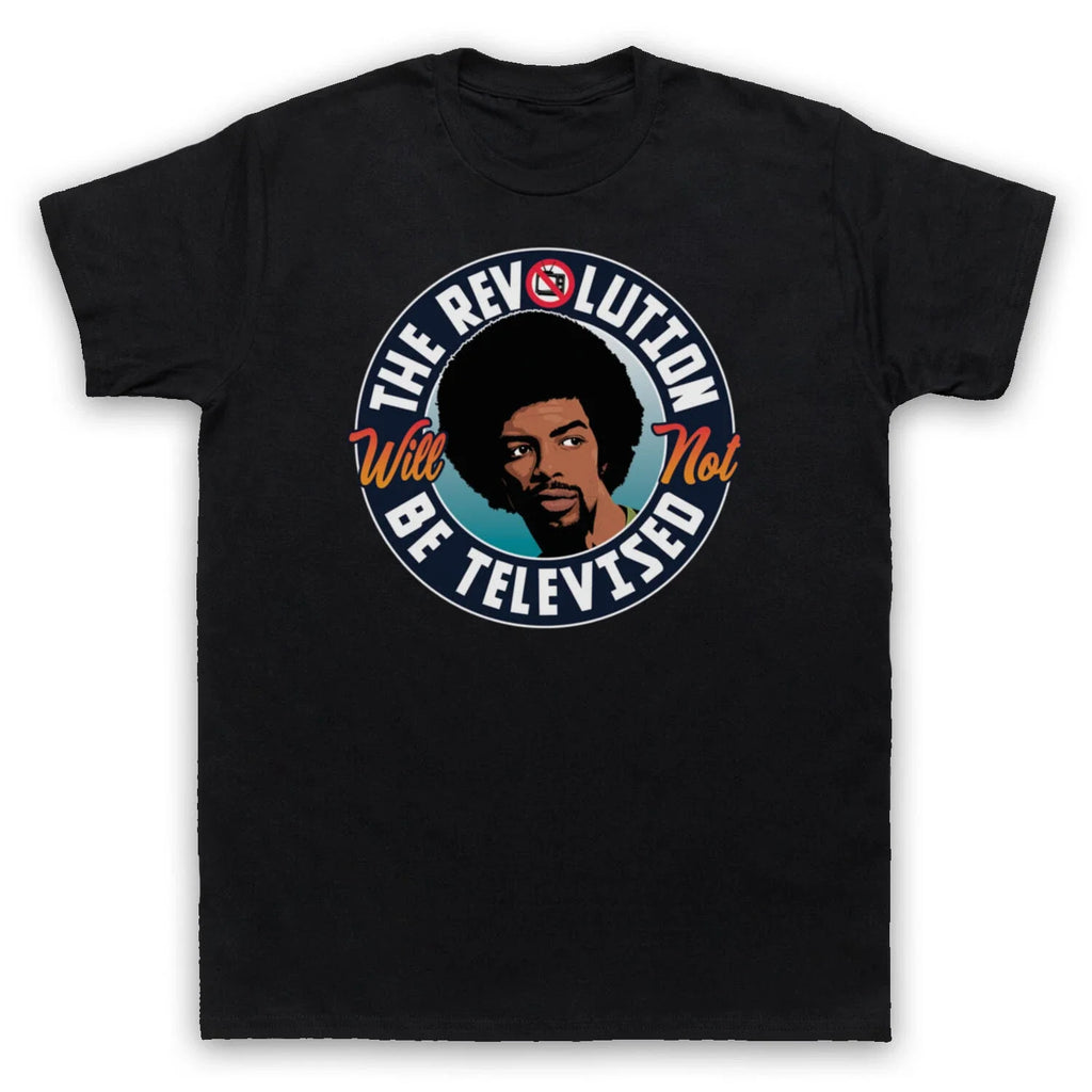 GIL SCOTT HERON UNOFFICIAL THE REVOLUTION NOT - Adult & Kids T-Shirts, Sweatshirts & Hoodies apparel design preview 1