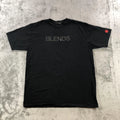 Vintage Blends Mens Large Black Logo Graphic Made USA - Adult & Kids T-Shirts, Sweatshirts & Hoodies apparel design preview 1