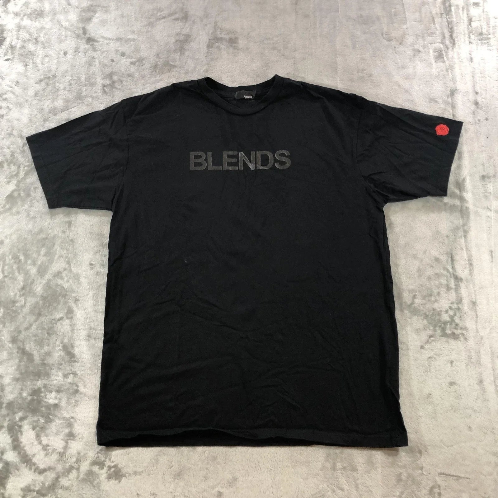 Vintage Blends Mens Large Black Logo Graphic Made USA - Adult & Kids T-Shirts, Sweatshirts & Hoodies apparel design preview 1
