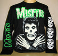 Misfits Skull Logo Glow Punk Rock Band Size S M L XL - Adult & Kids T-Shirts, Sweatshirts & Hoodies apparel design preview 1