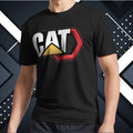 NEW! CAT Machine Logo Funny USA Size - Adult & Kids T-Shirts, Sweatshirts & Hoodies apparel design preview 1