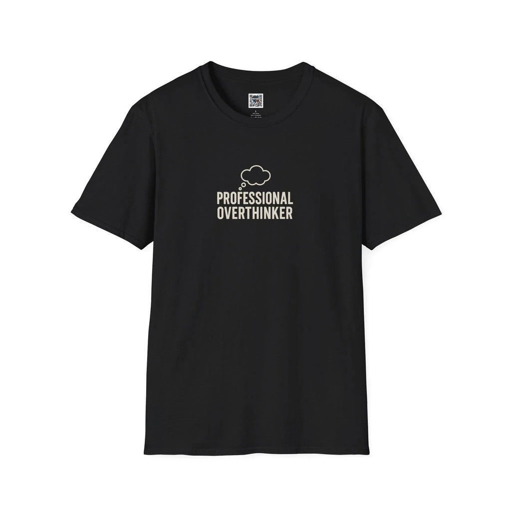 Professional Overthinker Funny Quote Mental Health - Adult & Kids T-Shirts, Sweatshirts & Hoodies apparel design preview 1