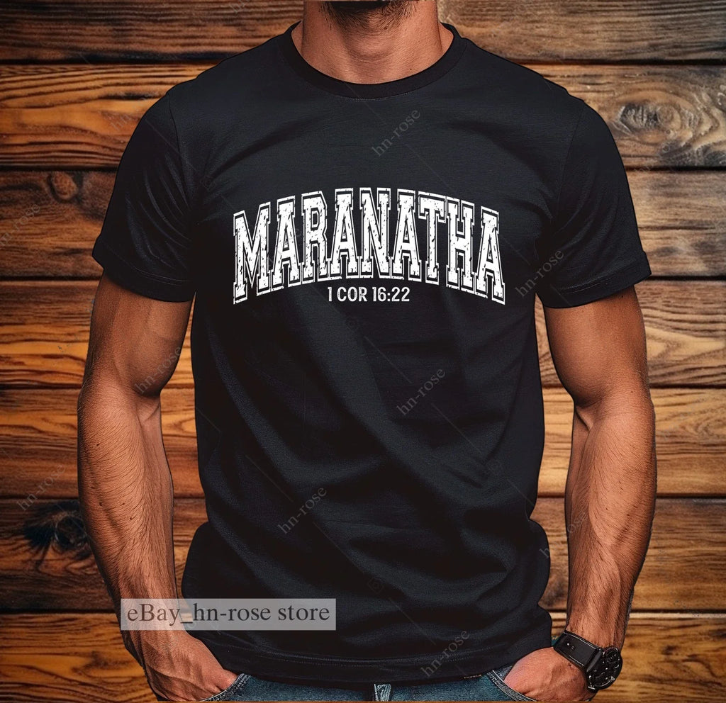Maranatha 1 Cor 16:22 Come Lord Jesus Christian - Adult & Kids T-Shirts, Sweatshirts & Hoodies apparel design preview 1