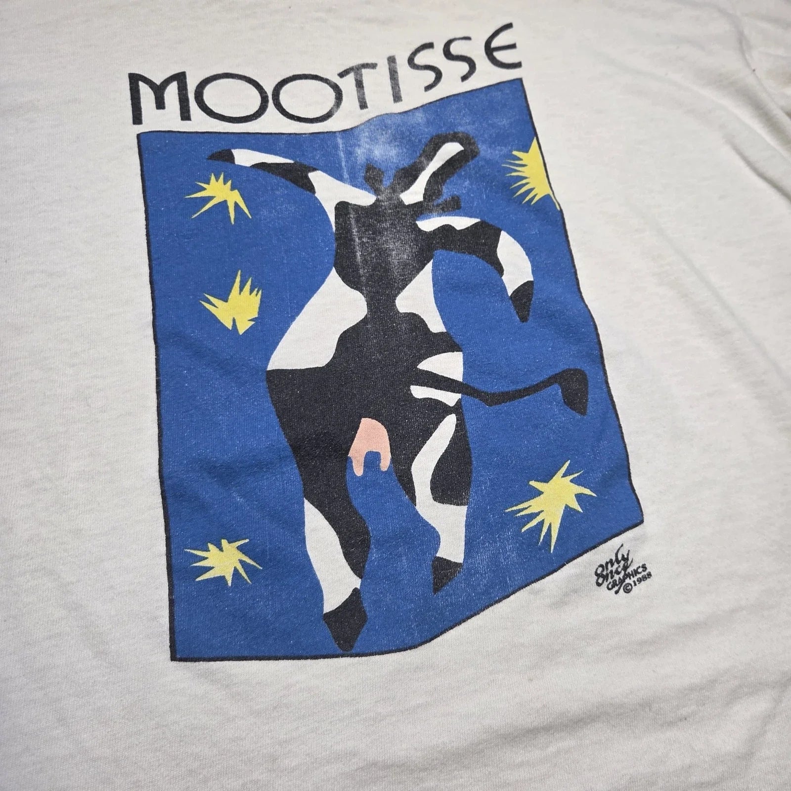 VTG 80s Mootisse Henri Matisse Icarus Abstract - Adult & Kids T-Shirts, Sweatshirts & Hoodies apparel design preview 1
