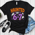 Haunted by 6 7 Halloween Spooky Meme - Adult & Kids T-Shirts, Sweatshirts & Hoodies apparel design preview 1