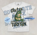 Gluten Got Me Tootin Funny Frog Meme Joke Hilarious - Adult & Kids T-Shirts, Sweatshirts & Hoodies apparel design preview 1