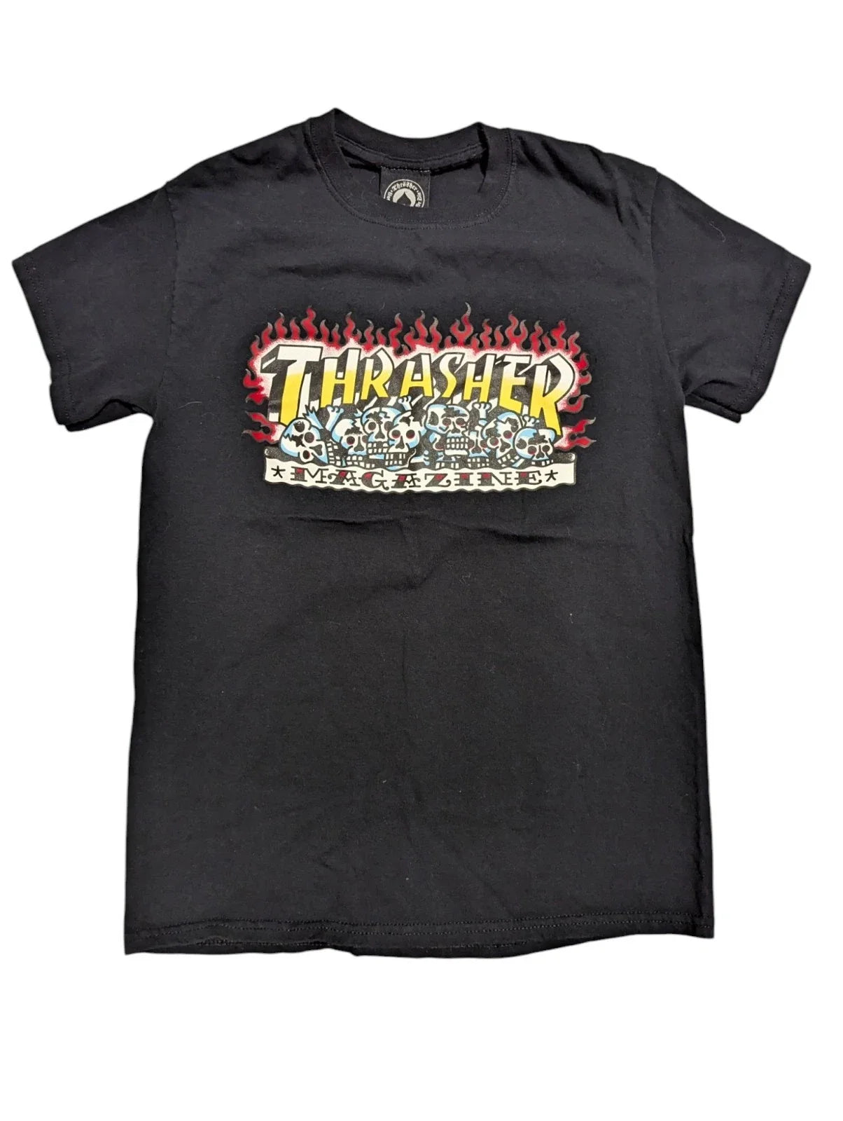 Y2K Thrasher Front Print Only Size Small Great - Adult & Kids T-Shirts, Sweatshirts & Hoodies apparel design preview 1