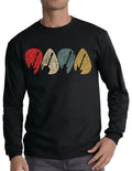Guitar Picks Mens Rock Metal Band Music Chrictmas - Adult & Kids T-Shirts, Sweatshirts & Hoodies apparel design preview 1