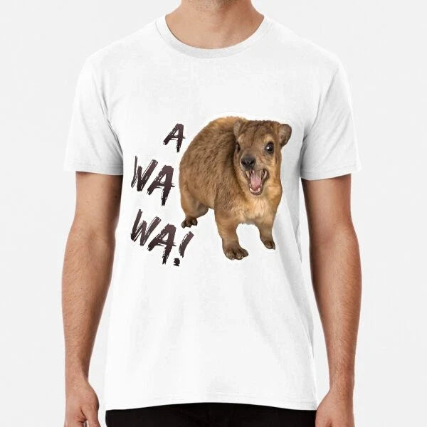 Awawa! Angry Screaming Hyrax Meme Cute FT- S-5XL Best - Adult & Kids T-Shirts, Sweatshirts & Hoodies apparel design preview 1