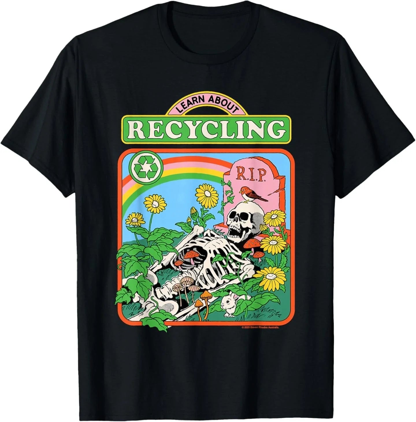 Learn About Recycling Sarcastic Retro Funny Adult - Adult & Kids T-Shirts, Sweatshirts & Hoodies apparel design preview 1