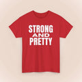 Strong And Pretty, Funny Satire Wear - Adult & Kids T-Shirts, Sweatshirts & Hoodies apparel design preview 1