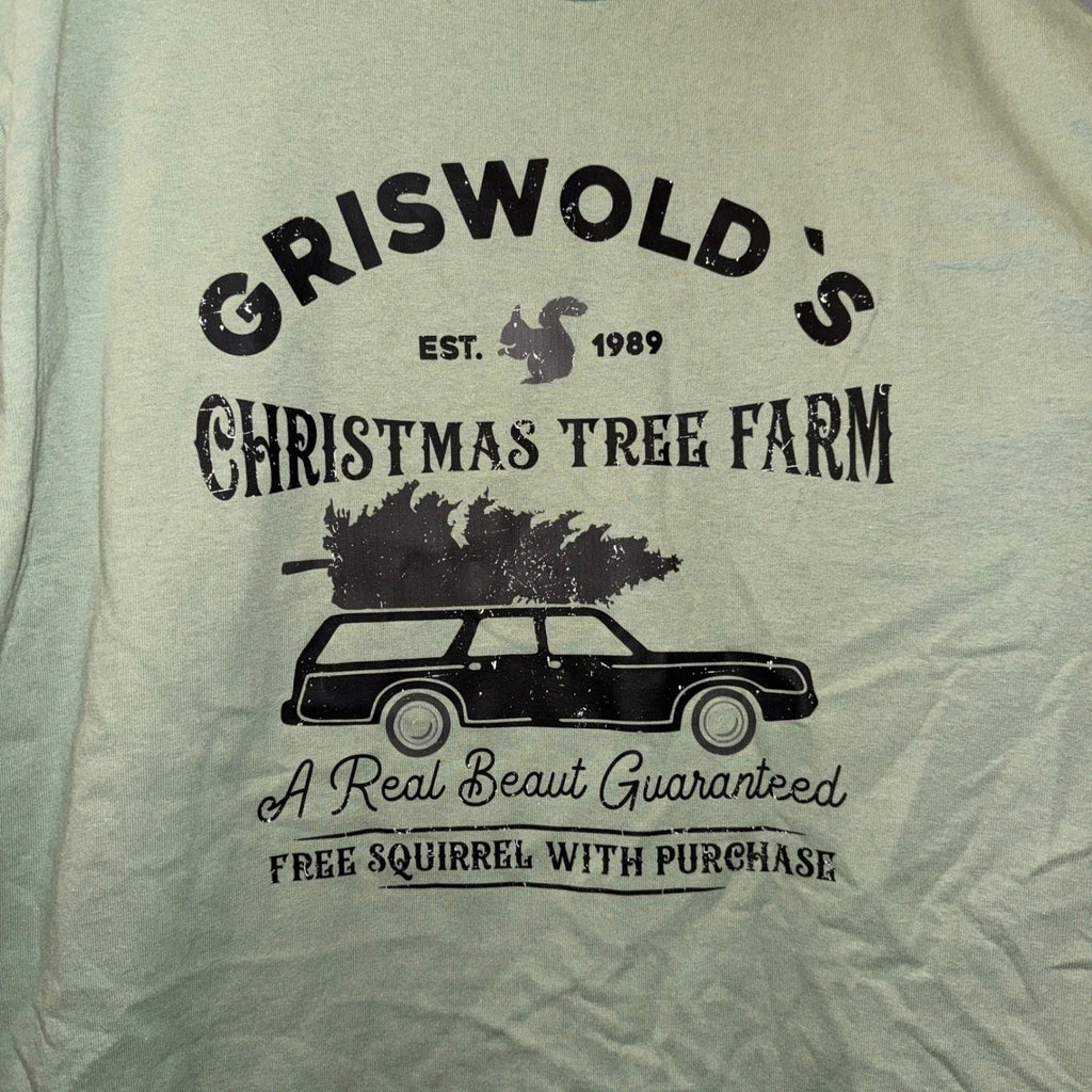 Griswolds Christmas Tree Farm Gildan Heavy Cotton - Adult & Kids T-Shirts, Sweatshirts & Hoodies apparel design preview 1