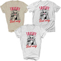 Trash and bad assy funny sarcastic new adult unisex - Adult & Kids T-Shirts, Sweatshirts & Hoodies apparel design preview 1