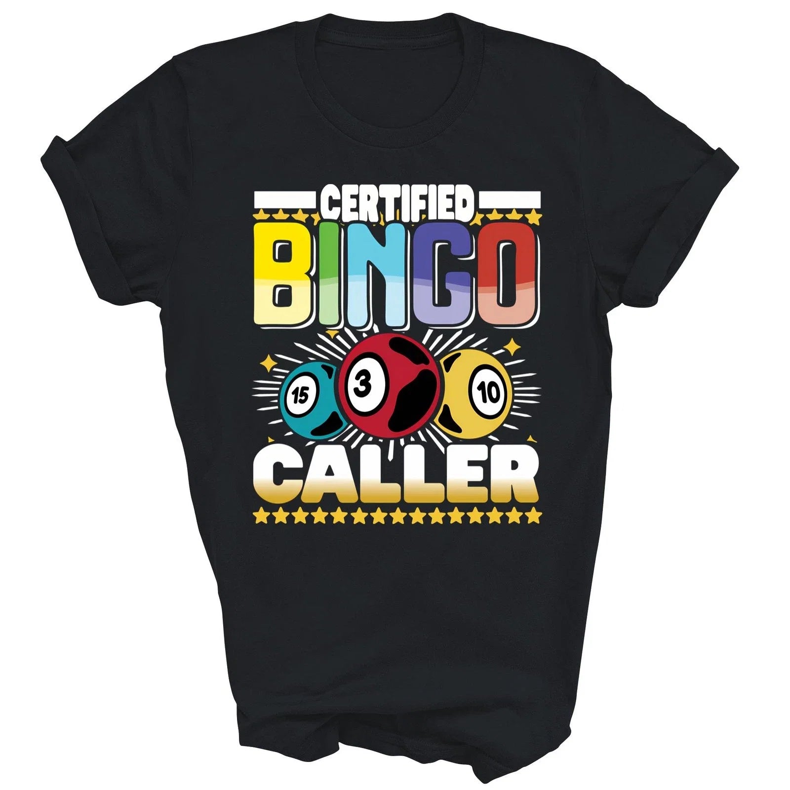 Certified Bingo Caller Player Gift - Adult & Kids T-Shirts, Sweatshirts & Hoodies apparel design preview 1
