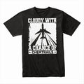 Cloudy with a Chance of Chemtrails Funny Conspiracy - Adult & Kids T-Shirts, Sweatshirts & Hoodies apparel design preview 1