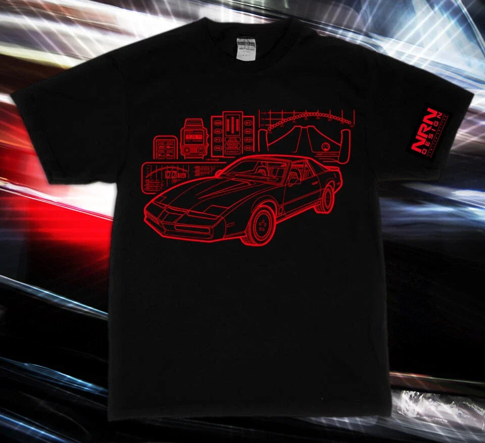 Knight Rider Shadowy Companion KITT Limited Edition - Adult & Kids T-Shirts, Sweatshirts & Hoodies apparel design preview 1