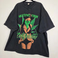 Vintage Y2K Hustler California Weed Smoking Men 3XL - Adult & Kids T-Shirts, Sweatshirts & Hoodies apparel design preview 1
