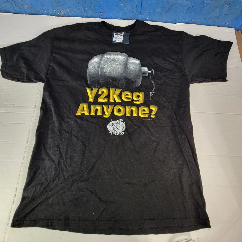 Just Party Y2K Beer Keg Y2keg - Adult & Kids T-Shirts, Sweatshirts & Hoodies apparel design preview 1