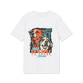 Never Bark Alone Retro Pop Art Dog Faces - Adult & Kids T-Shirts, Sweatshirts & Hoodies apparel design preview 1