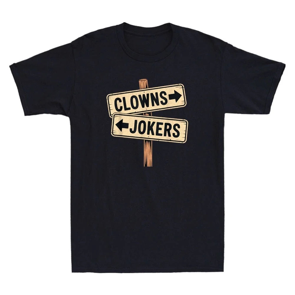 Clowns To The Left Jokers Right Funny And Quote Men - Adult & Kids T-Shirts, Sweatshirts & Hoodies apparel design preview 1