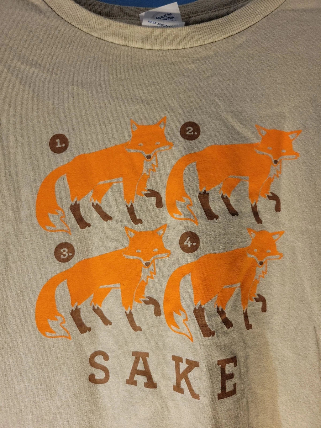 Delta Mens Funny Dad Joke 'For Fox Sake' Size XL - Adult & Kids T-Shirts, Sweatshirts & Hoodies apparel design preview 1